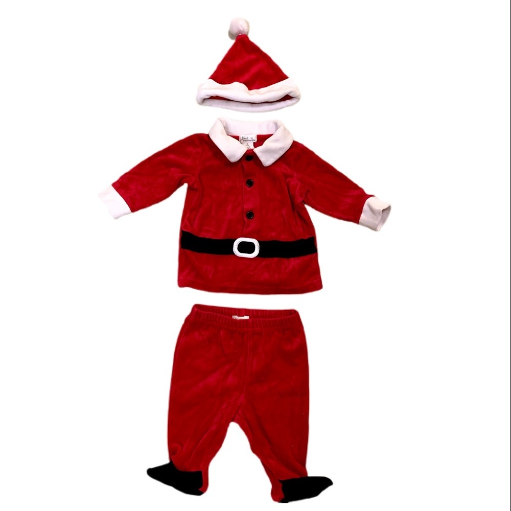 SANTA CLAUS OUTFIT 3pc - Picture 3 of 9